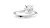 Cushion Cut Solitaire Diamond Engagement Ring