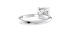 Cushion Cut Solitaire Diamond Engagement Ring