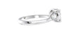 Cushion Cut Solitaire Diamond Engagement Ring