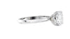 Cushion Cut Solitaire Diamond Engagement Ring