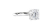 Cushion Cut Solitaire Diamond Engagement Ring