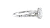 Oval Solitaire Split Diamond Band Engagement Ring