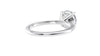 Round Solitaire Diamond Band Engagement Ring