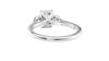 Emerald Cut Classic 3 Stone Diamond Engagement Ring