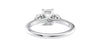 Emerald Cut Classic 3 Stone Diamond Engagement Ring