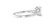 Emerald Cut Solitaire Classic Diamond Band Engagement Ring
