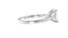 Emerald Cut Solitaire Classic Diamond Band Engagement Ring