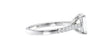 Emerald Cut Solitaire Classic Diamond Band Engagement Ring