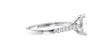 Emerald Cut Solitaire Classic Diamond Band Engagement Ring