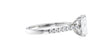 Emerald Cut Solitaire Classic Diamond Band Engagement Ring