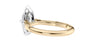 Marquise Cut Solitaire With Diamond Bridge Engagement Ring
