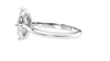 Marquise Cut Solitaire With Diamond Bridge Engagement Ring
