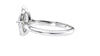 Marquise Cut Solitaire With Diamond Bridge Engagement Ring