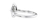 Marquise Cut Solitaire With Diamond Bridge Engagement Ring