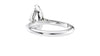 Marquise Cut Solitaire With Diamond Bridge Engagement Ring