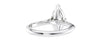 Marquise Cut Solitaire With Diamond Bridge Engagement Ring