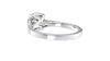 Round Solitaire Classic Diamond Band Engagement Ring