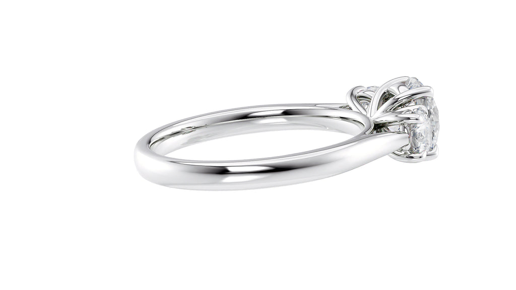 3 Stone Diamond Engagement Ring