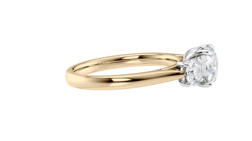 3 Stone Diamond Engagement Ring