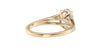 Oval Solitaire Split Diamond Band Engagement Ring