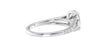 Oval Solitaire Split Diamond Band Engagement Ring