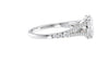 Oval Solitaire Split Diamond Band Engagement Ring