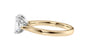 Emerald & Pear Cut Trilogy Diamond Engagement Ring