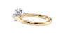 Emerald & Pear Cut Trilogy Diamond Engagement Ring