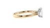 Emerald & Pear Cut Trilogy Diamond Engagement Ring