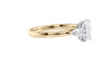 Emerald & Pear Cut Trilogy Diamond Engagement Ring