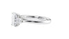 Emerald & Pear Cut Trilogy Diamond Engagement Ring