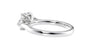 Emerald & Pear Cut Trilogy Diamond Engagement Ring