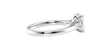 Emerald & Pear Cut Trilogy Diamond Engagement Ring