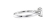 Emerald & Pear Cut Trilogy Diamond Engagement Ring