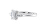 Emerald & Pear Cut Trilogy Diamond Engagement Ring