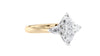 Marquise & Pear Cut 3 Stone Diamond Engagement Ring