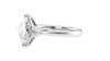 Marquise & Pear Cut 3 Stone Diamond Engagement Ring
