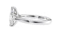 Marquise & Pear Cut 3 Stone Diamond Engagement Ring