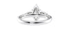 Marquise & Pear Cut 3 Stone Diamond Engagement Ring