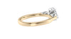 Oval & Pear Cut 3 Stone Diamond Engagement Ring