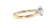 Oval & Pear Cut 3 Stone Diamond Engagement Ring