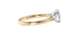 Oval & Pear Cut 3 Stone Diamond Engagement Ring