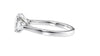 Oval & Pear Cut 3 Stone Diamond Engagement Ring