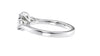 Oval & Pear Cut 3 Stone Diamond Engagement Ring
