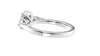 Oval & Pear Cut 3 Stone Diamond Engagement Ring