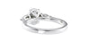 Oval & Pear Cut 3 Stone Diamond Engagement Ring