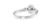 Oval & Pear Cut 3 Stone Diamond Engagement Ring