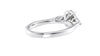 Oval & Pear Cut 3 Stone Diamond Engagement Ring
