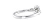 Oval & Pear Cut 3 Stone Diamond Engagement Ring