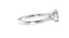 Oval & Pear Cut 3 Stone Diamond Engagement Ring